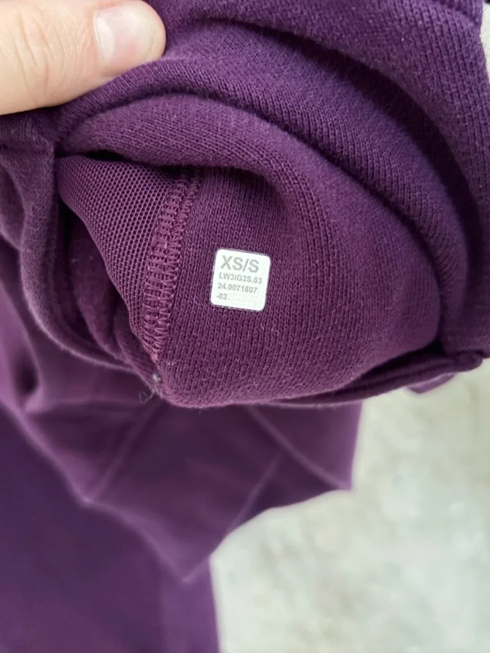Lululemon Scuba Oversized Half-Zip Hoodie, Dramatic Magenta